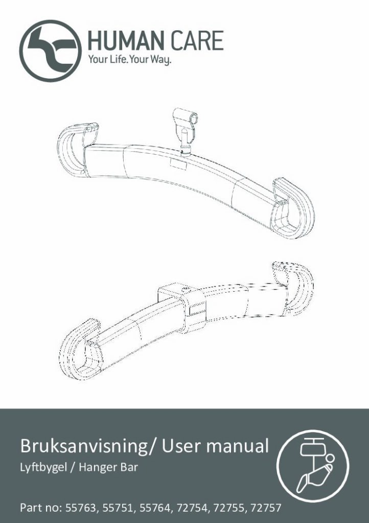 user manual hanger bar